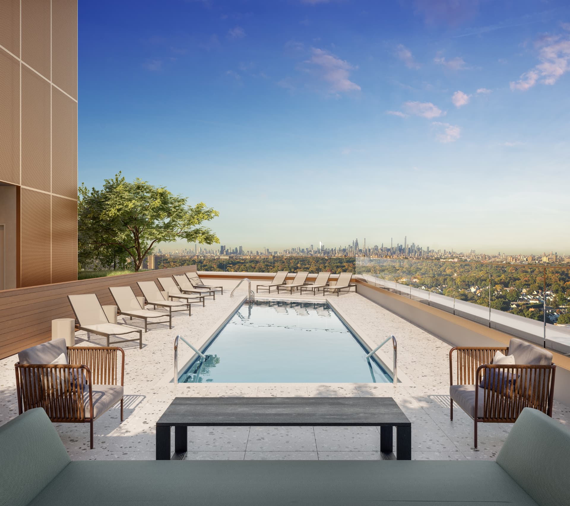 The Rooftop Pool Deck